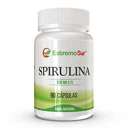 Spirulina 500mg. 90 cápsulas Extremo Sur