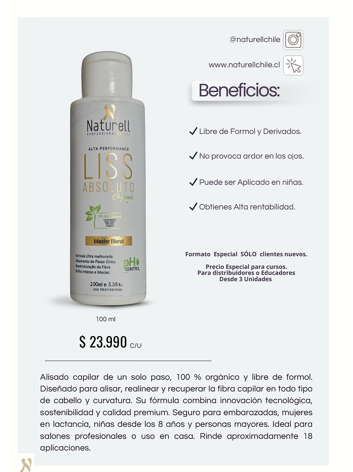 Liss Absoluto Organic 100 ml 7