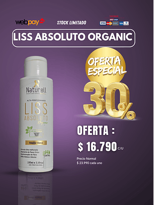 Liss Absoluto Organic 100 ml