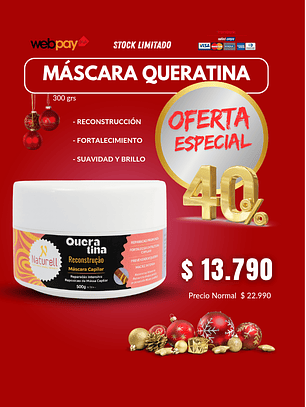 Máscara Reconstrucción Queratina 