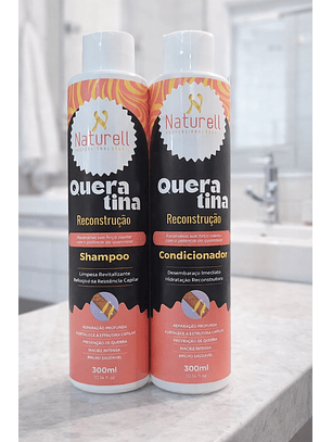 Kit Queratina Shampoo + Acondicionador 