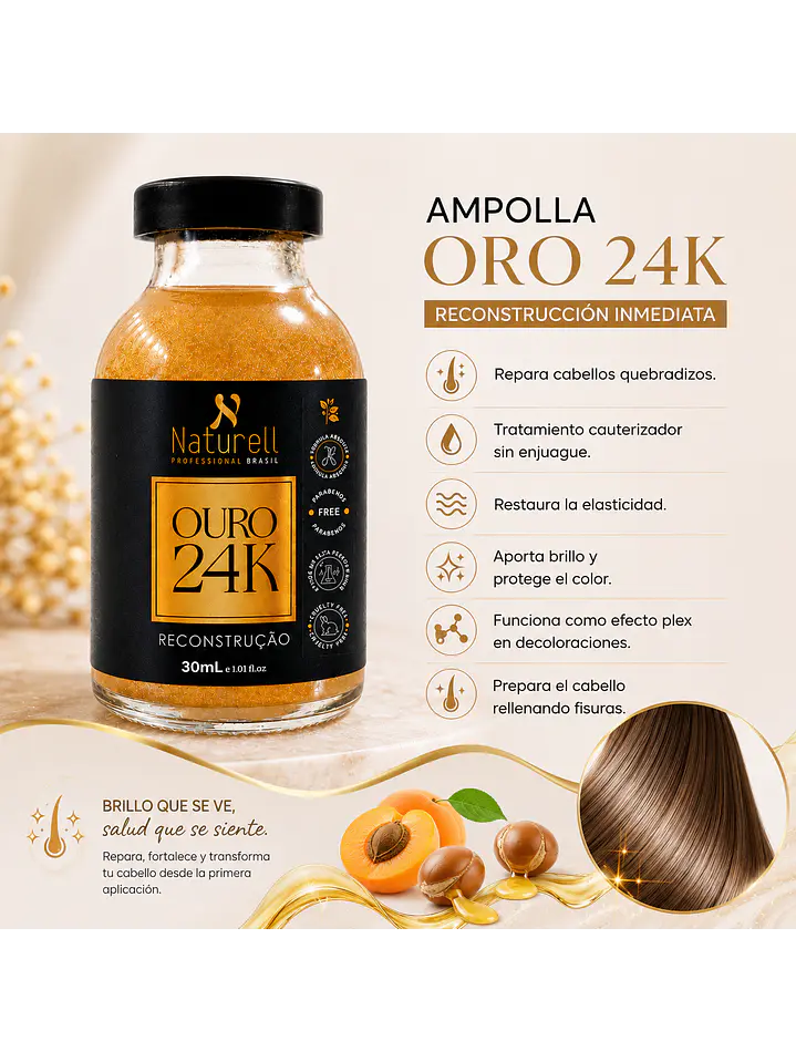 Ampolla Oro 24 K 2