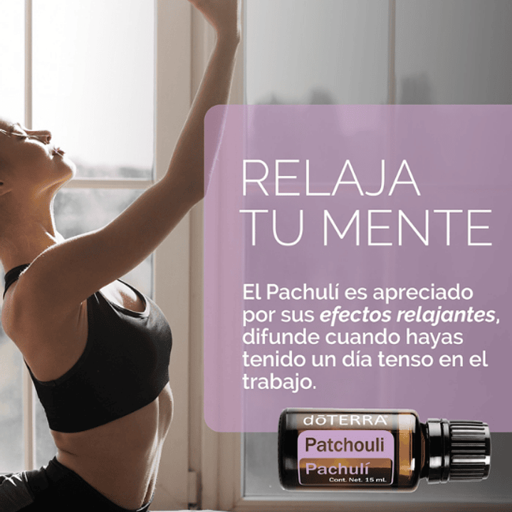 Aceite Esencial Patchouli doterra 15ml Naturísimas 5