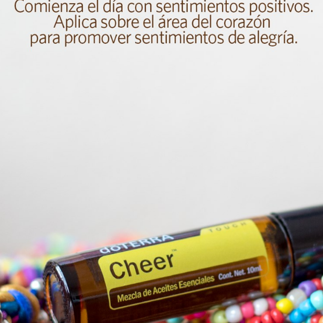 Aceite Esencial  Cheer doterra 10ml Touch Naturísimas 4