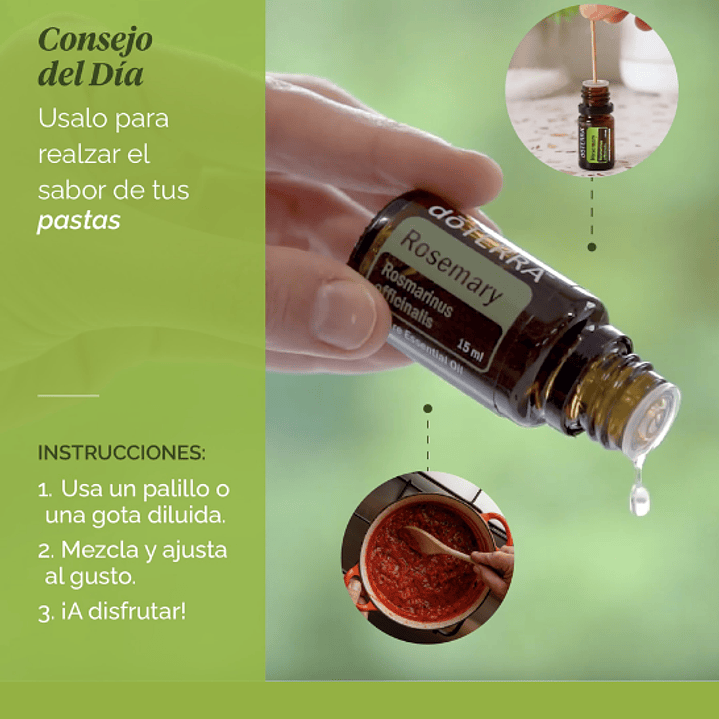 Aceite Esencial Romero doterra 15ml Naturísimas 2