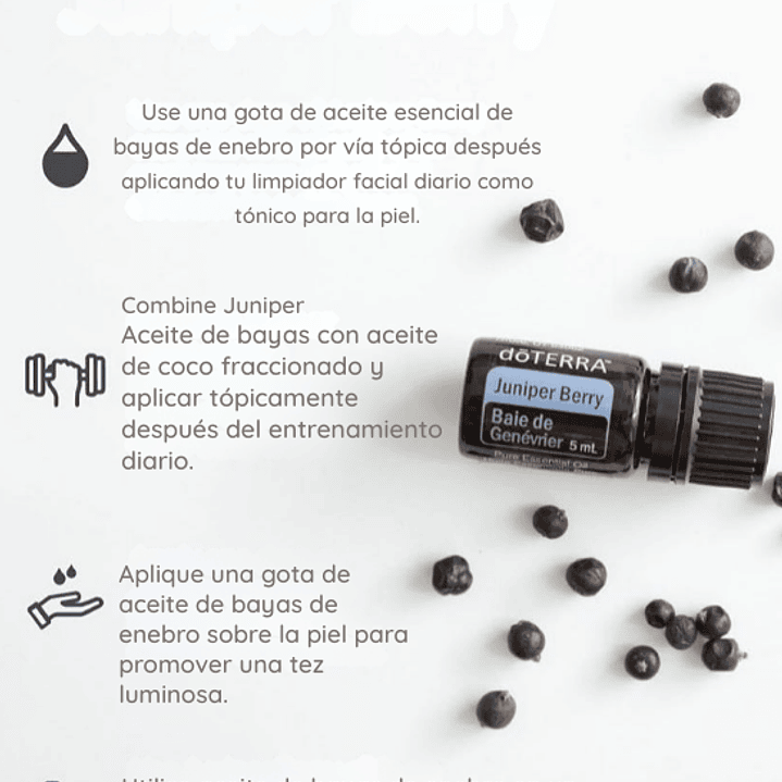 Aceite Esencial Juniper Berry doterra 5ml Naturísimas 2