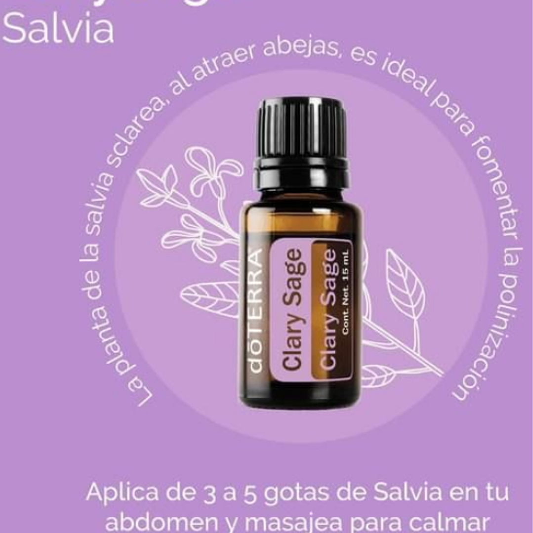 Aceite Esencial  Salvia doterra 15ml Naturísimas 4