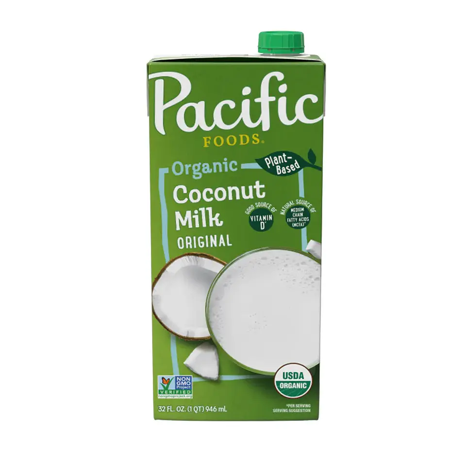 BEBIDA ORG DE COCO ORIGINAL-946 ML PACIFIC FOODS 1