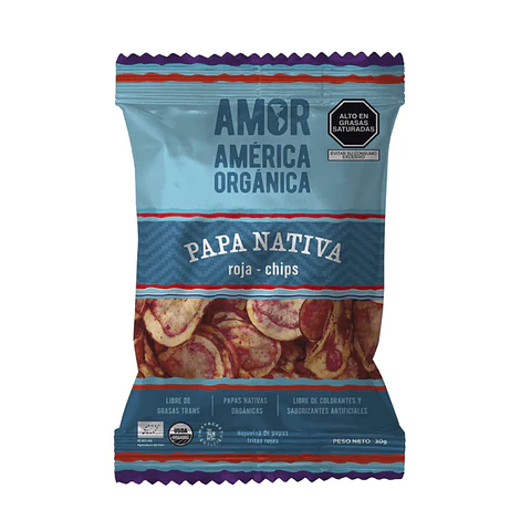 PAPA NATIVA /ROJA-CHIPS 30g
