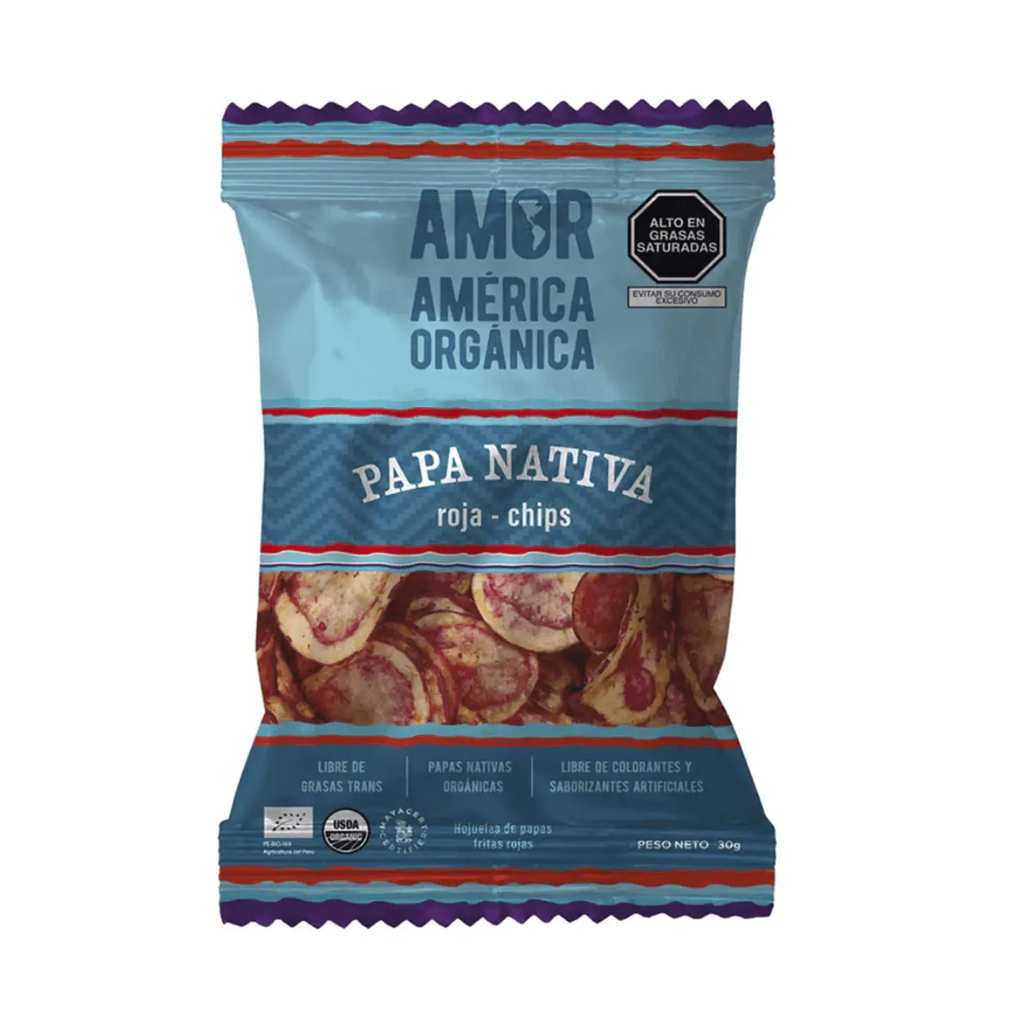 PAPA NATIVA /ROJA-CHIPS 30g 1