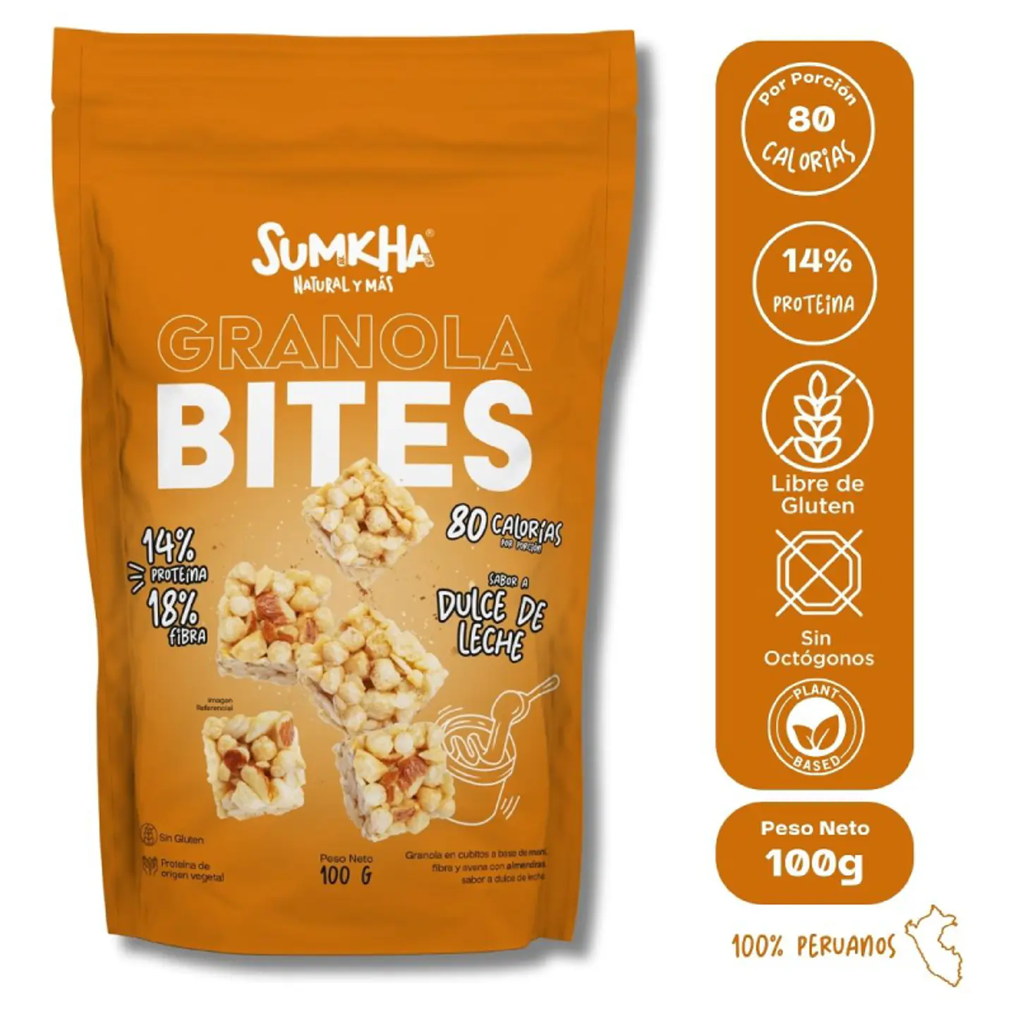GRANAOLA BITES/DULCE DE LECHE/100g 1