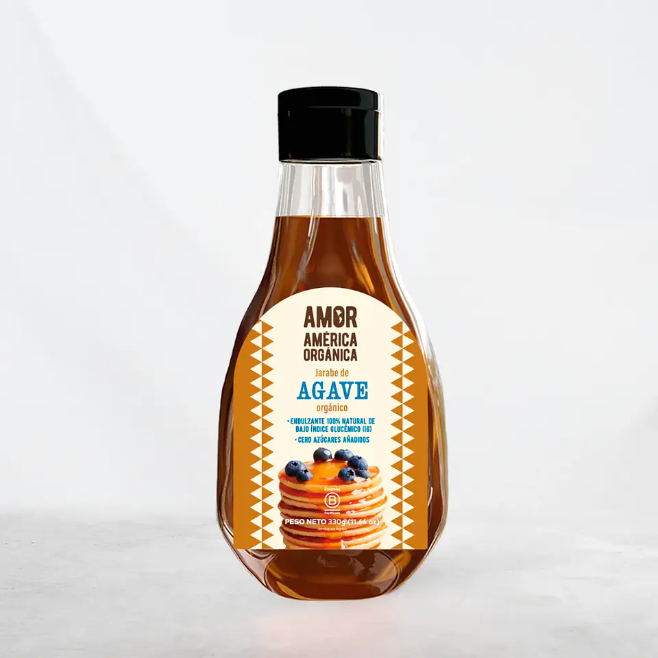 JARABE DE AGAVE ORGANICO 330g 1