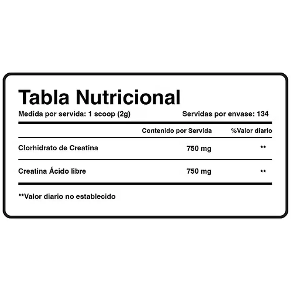 CREATINE HCI 269g 4