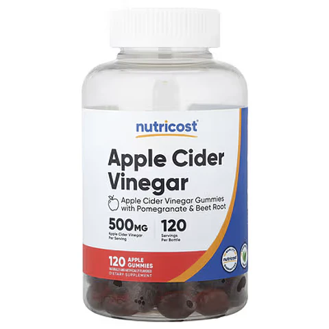 APPLE CIDER VINEGAR 500MG/120 APPLE GUM