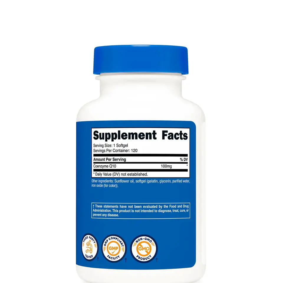 CoQ10, 100mg, 120 CAP 2
