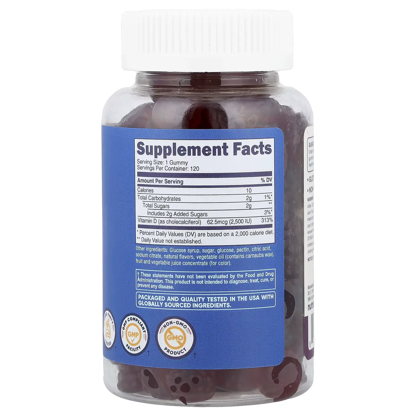 VITAMINA D3/2,500IU/120 MIXED BERRY FLA KIDS 2