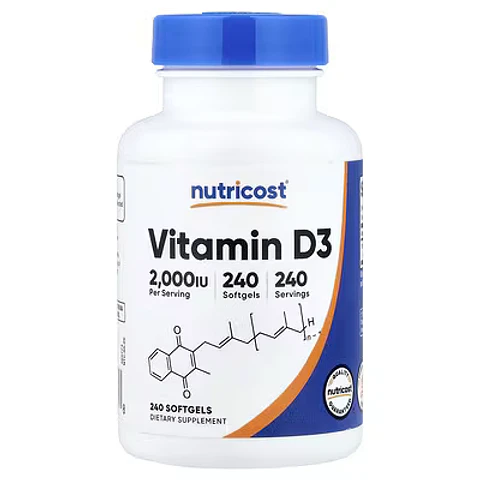 VITAMINA D3/2,000IU/240 CAP