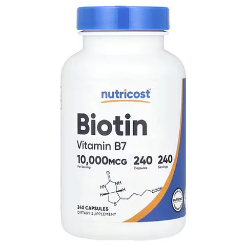 BIOTIN/VITAMIN B7/10,000MCG/240 CAP