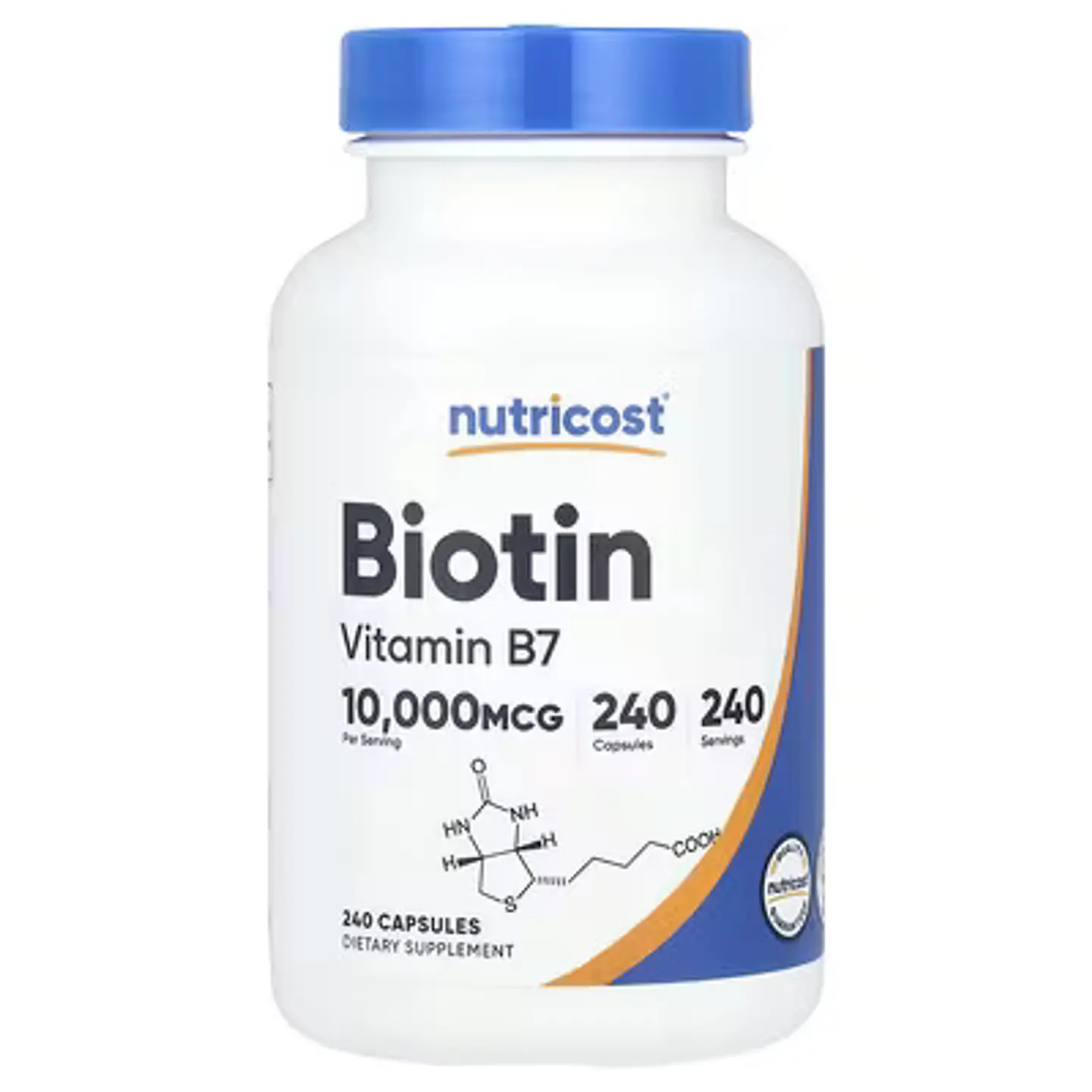 BIOTIN/VITAMIN B7/10,000MCG/240 CAP 1