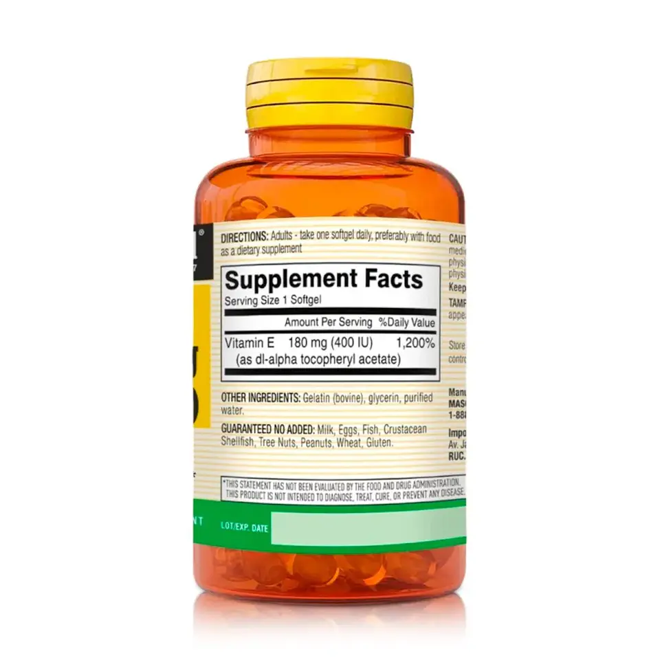 E 400 IU (180MG) /100 2
