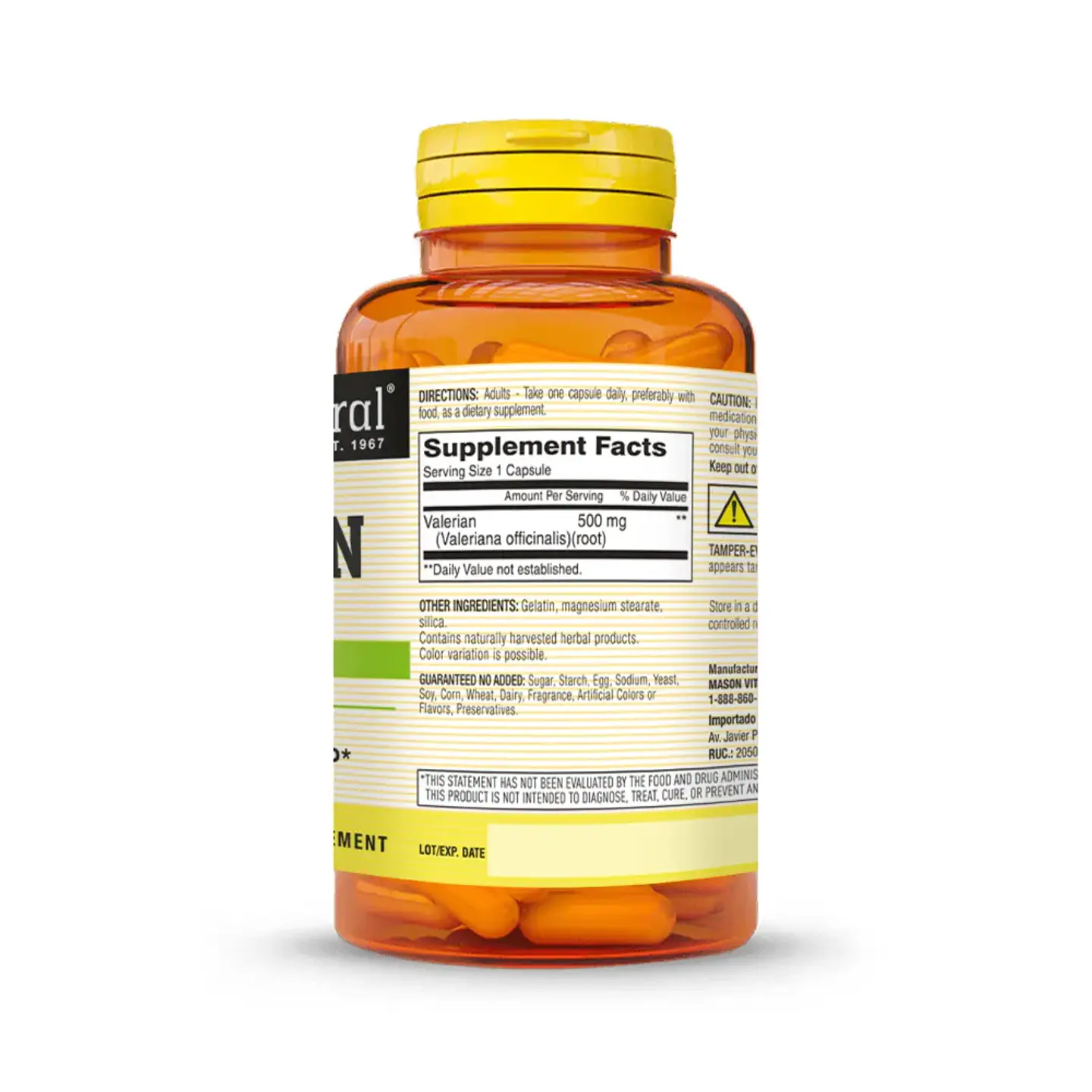 VALERIAN 500MG/60 CAP 2