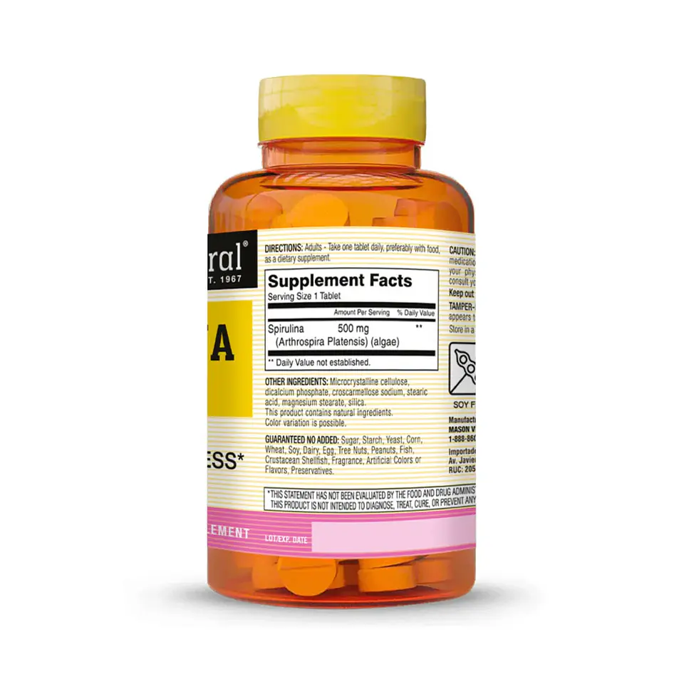 SPIRULINA 500MG/100 TABLE 2