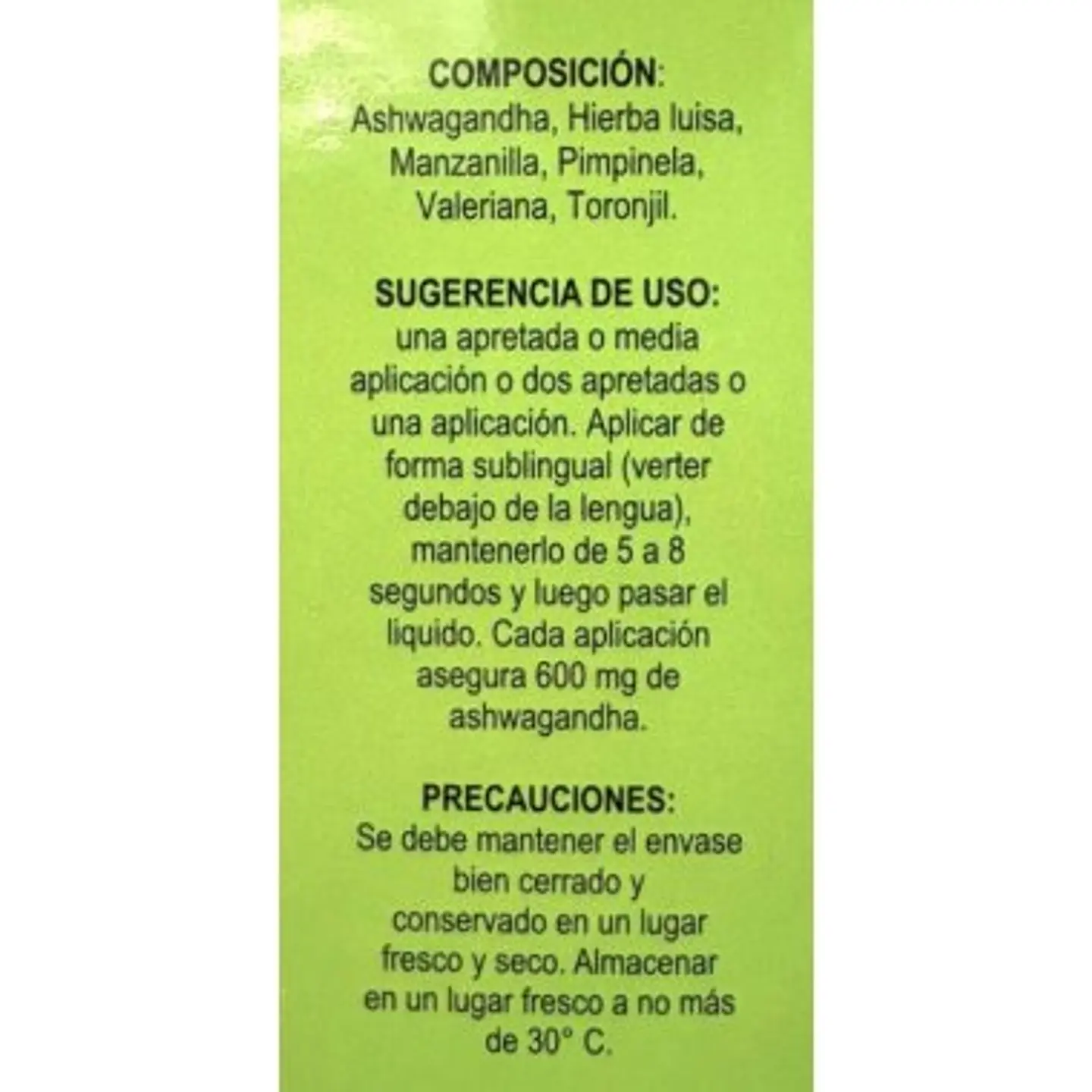 ASHPAZ ZZZ- ASHWAGANDHA, GOTERO 30ml 2