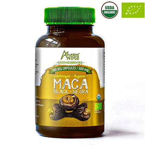 MACA BLACK - NEGRA 500mg/100 CAP
