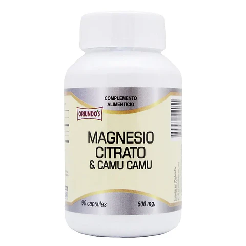 MAGNESIO CITRATO$ CAMU CAMU 500mg
