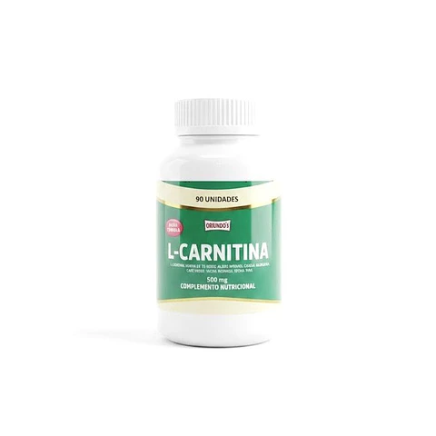 L-CARNITINA 500mg/ 90 UNIDADES