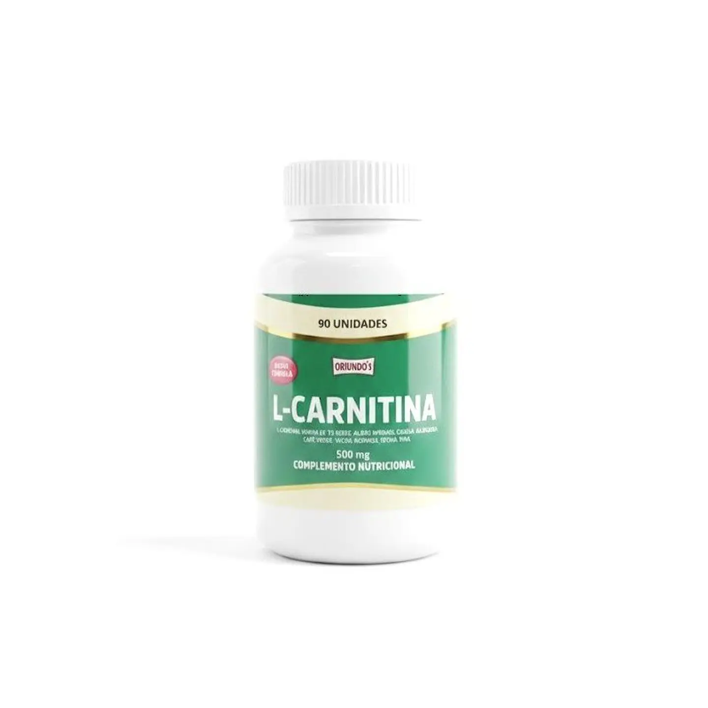 L-CARNITINA 500mg/ 90 UNIDADES 1