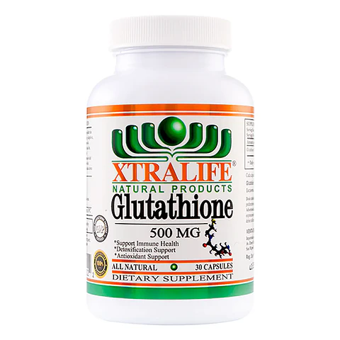 GLUTATHIONE 500MG, 30 CAP