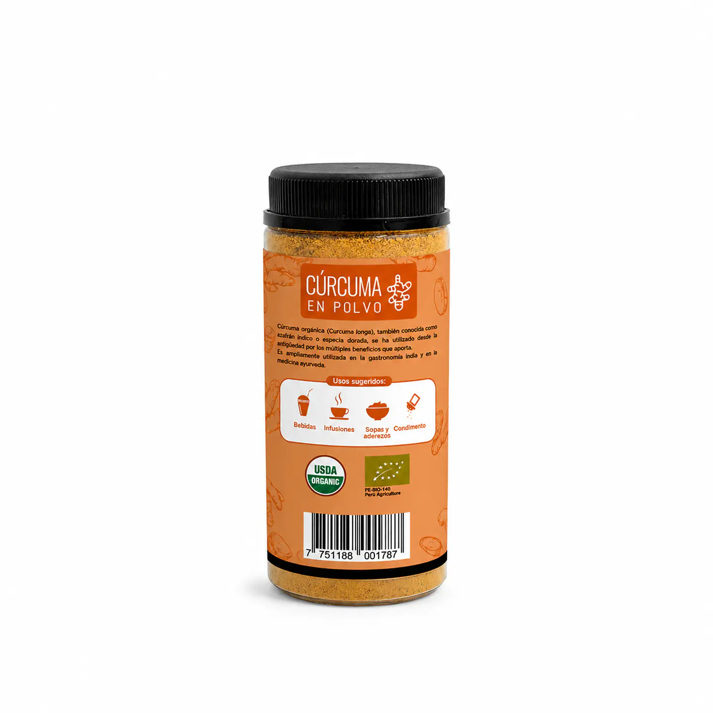 CURCUMA EN POLVO ORGANICO 55G 2