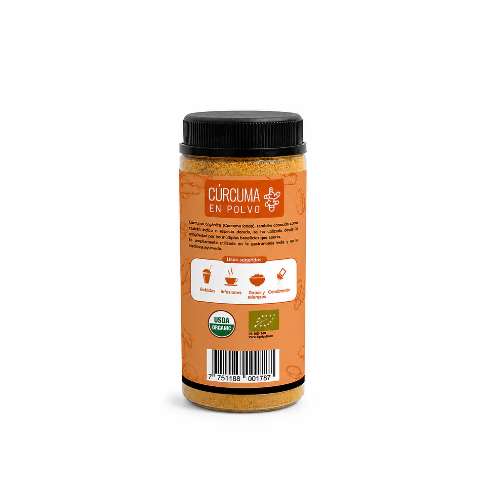 CURCUMA EN POLVO ORGANICO 55G 2