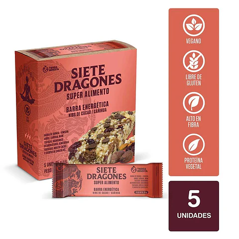 BARRA ENERGETICA -SIETE DRAGONES / 125g