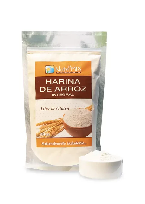 HARINA DE ARROZ INTEGRAL 500gr