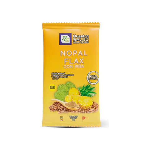 NOPALITO FLAX CON PIÑA 10G