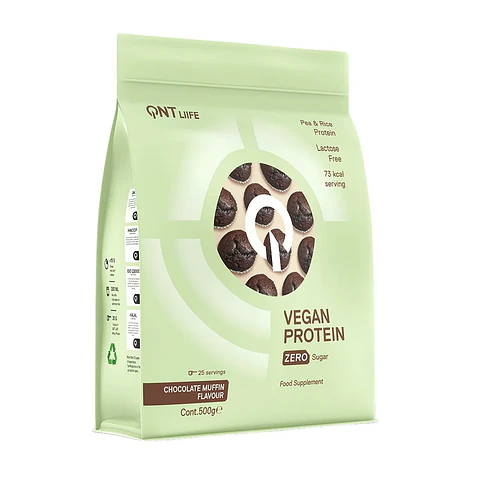 VEGAN PROTEIN ZERO SUGAR/ CHOCOLOTE MUFFIN FLAVOUR / 500g