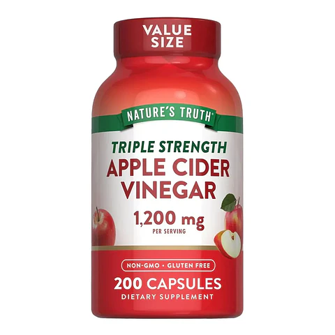APPLE CIDER VINEGAR 1,200 mg  200 CAPSULAS