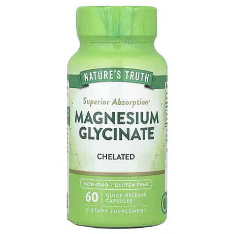 MAGNESIUM GLYCINATE CHELATED, 60 CAP