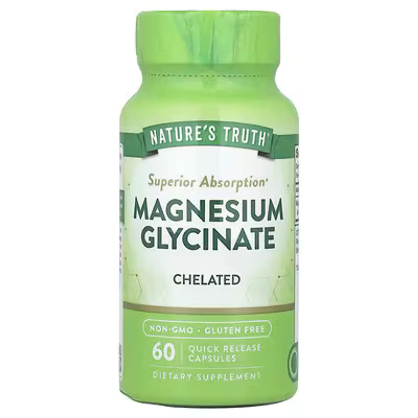 MAGNESIUM GLYCINATE CHELATED, 60 CAP 1