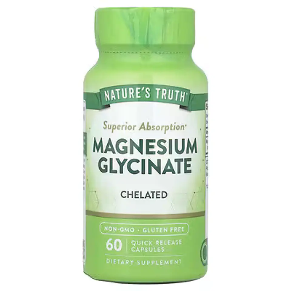 MAGNESIUM GLYCINATE CHELATED, 60 CAP 1