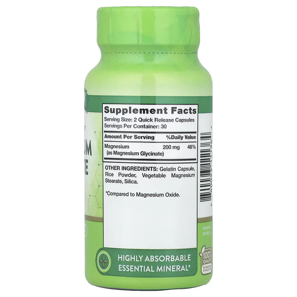 MAGNESIUM GLYCINATE CHELATED, 60 CAP 2