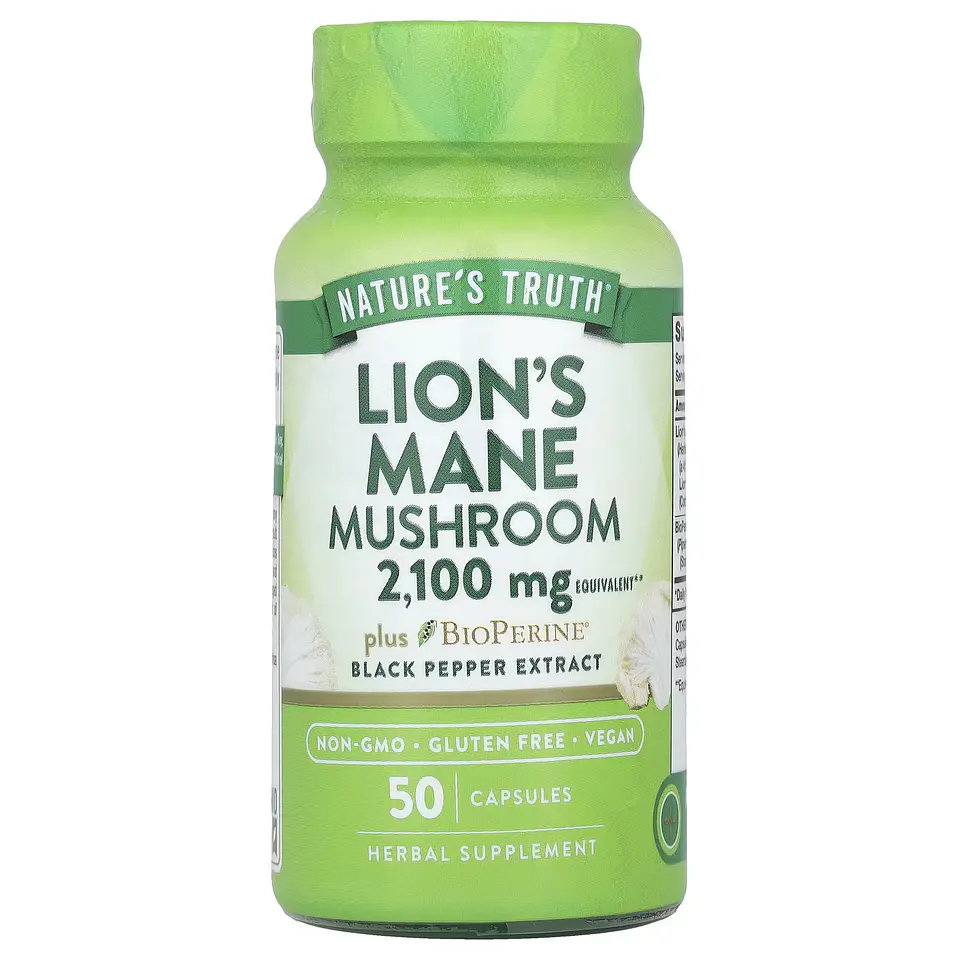 LION`S  MANE MUSHRROM, 2,100 mg 1