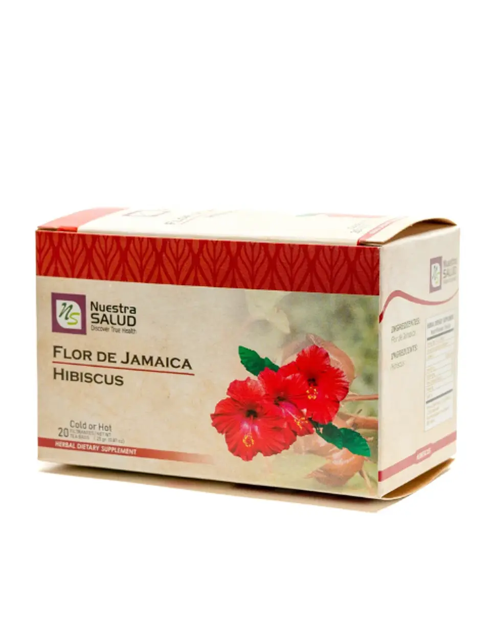 FLOR DE JAMAICA FILTRANTE 20 UNID 1