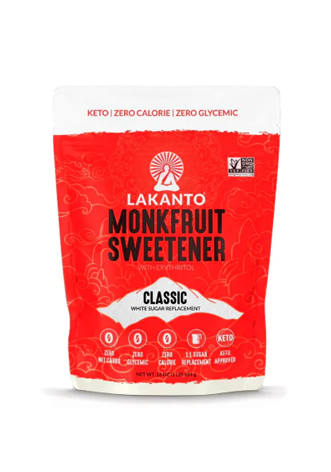 MONKFRUIT SWEETER WITH ERYTHRITOL  CLASIC/454g