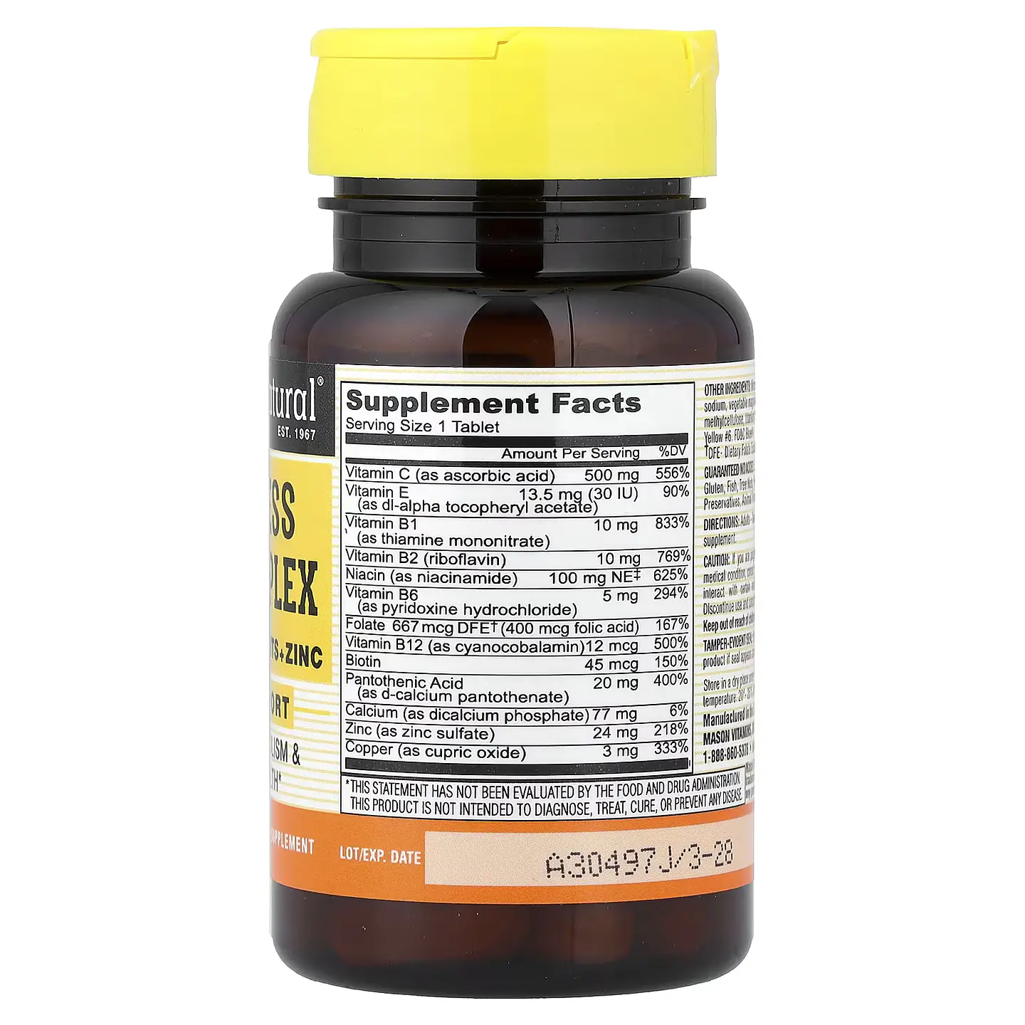 STRESS B-COMPLEX / 60 TABLE 2