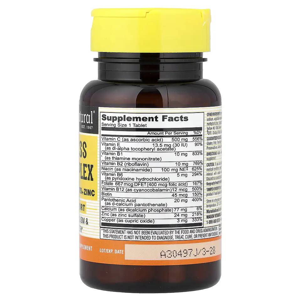 STRESS B-COMPLEX / 60 TABLE 2