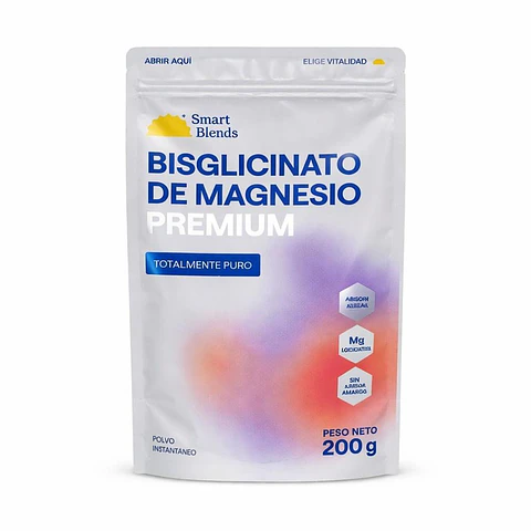 BISGLICINATO DE MAGNESIO PREMIUM 200G
