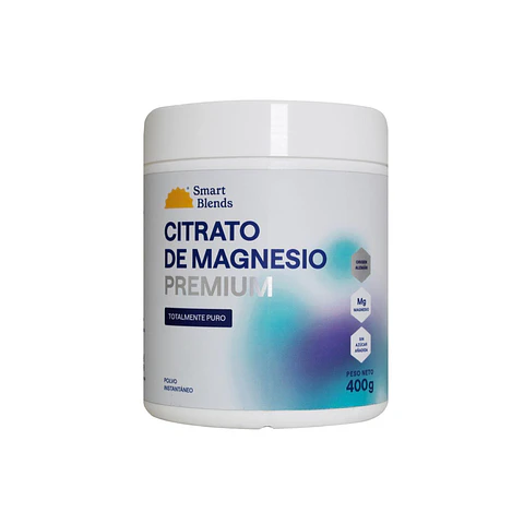 CITRATO DE MAGNESIO PREMIUM TOTALMENTE PURO 400g